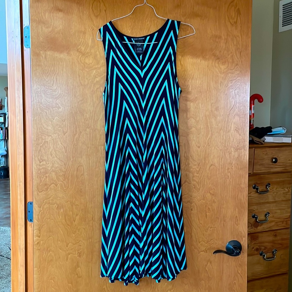 Chelsea and Theodore Sleeveless Dress